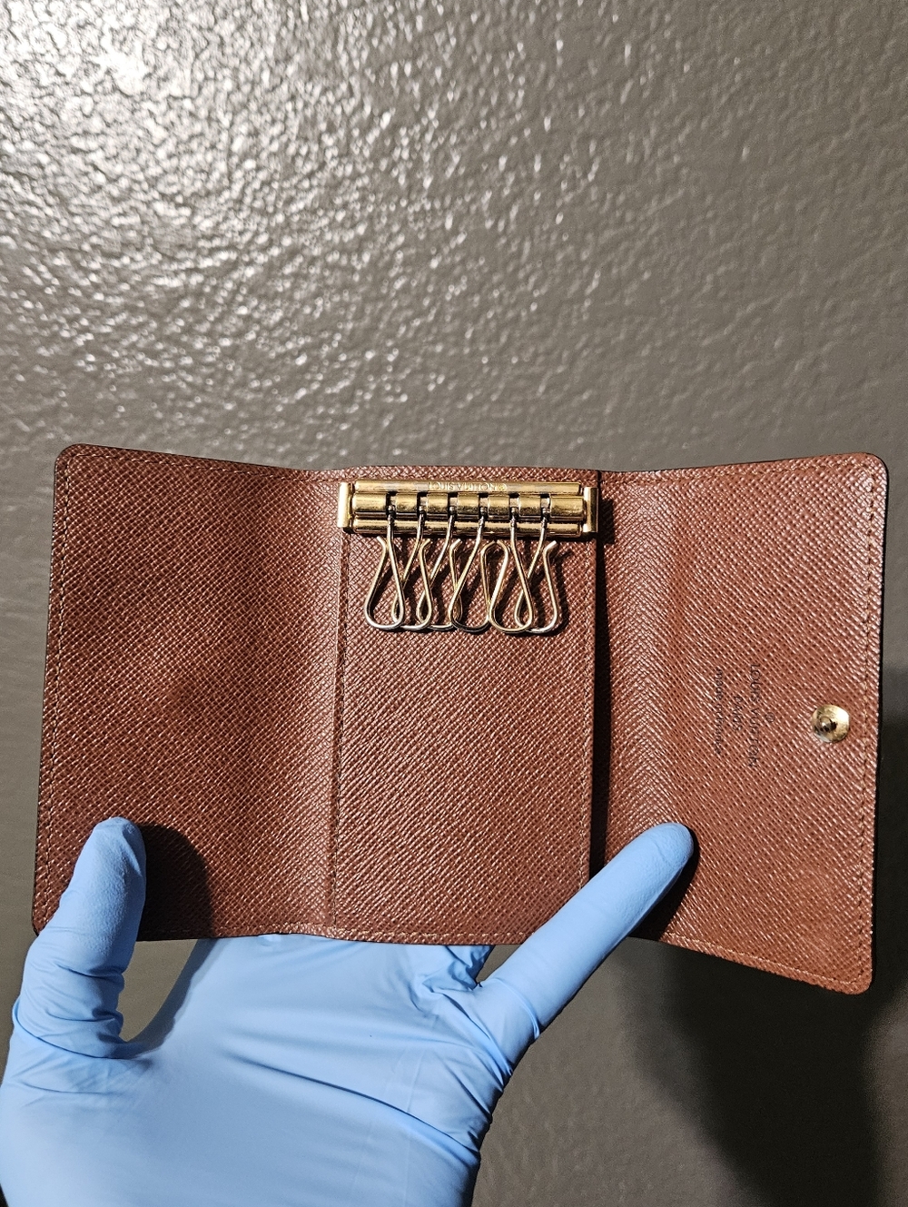 Authentic Louis Vuitton Keyholder Monogram Canvas